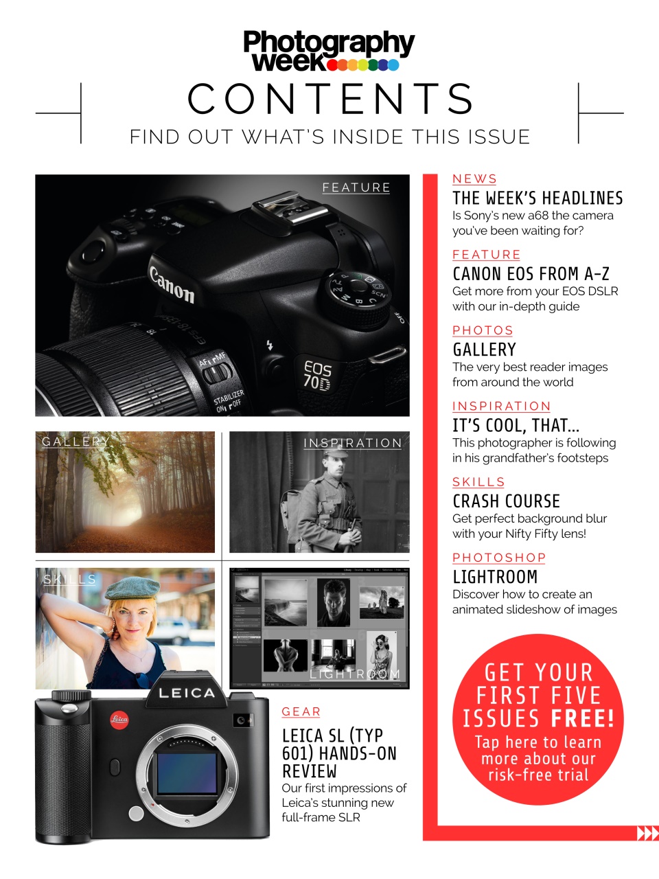 Photography Week Preview Pages