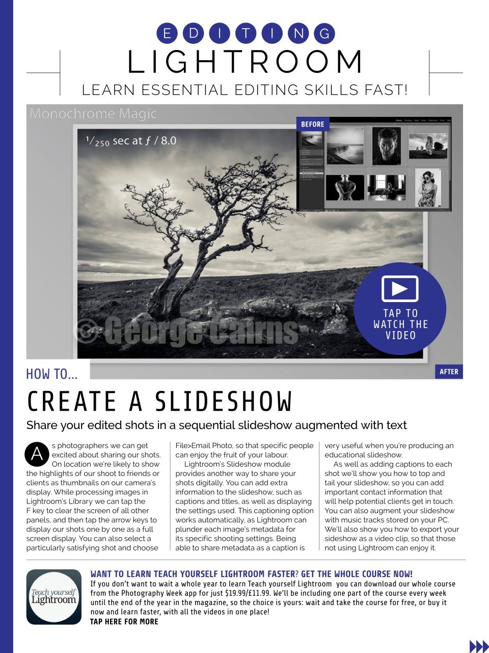 Photography Week Preview Pages