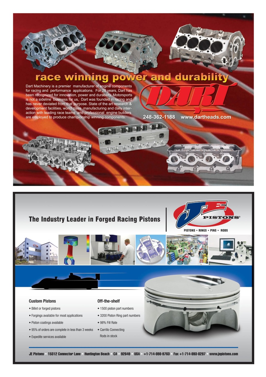 Race Engine Technology Preview Pages