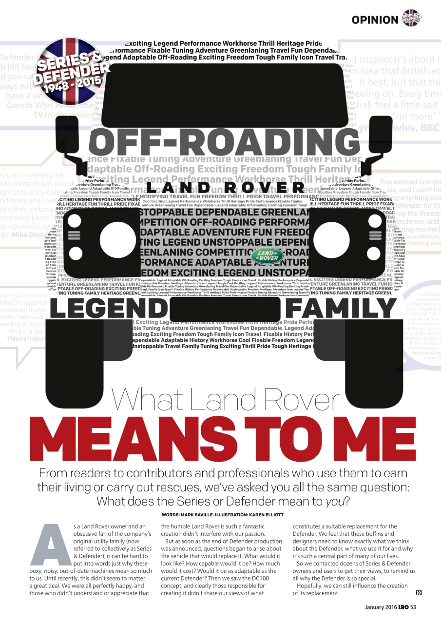 Land Rover Owner Preview Pages