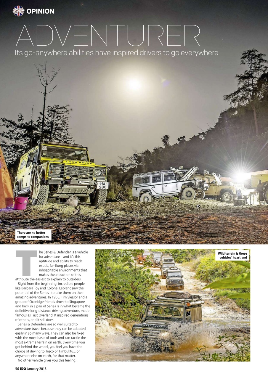 Land Rover Owner Preview Pages