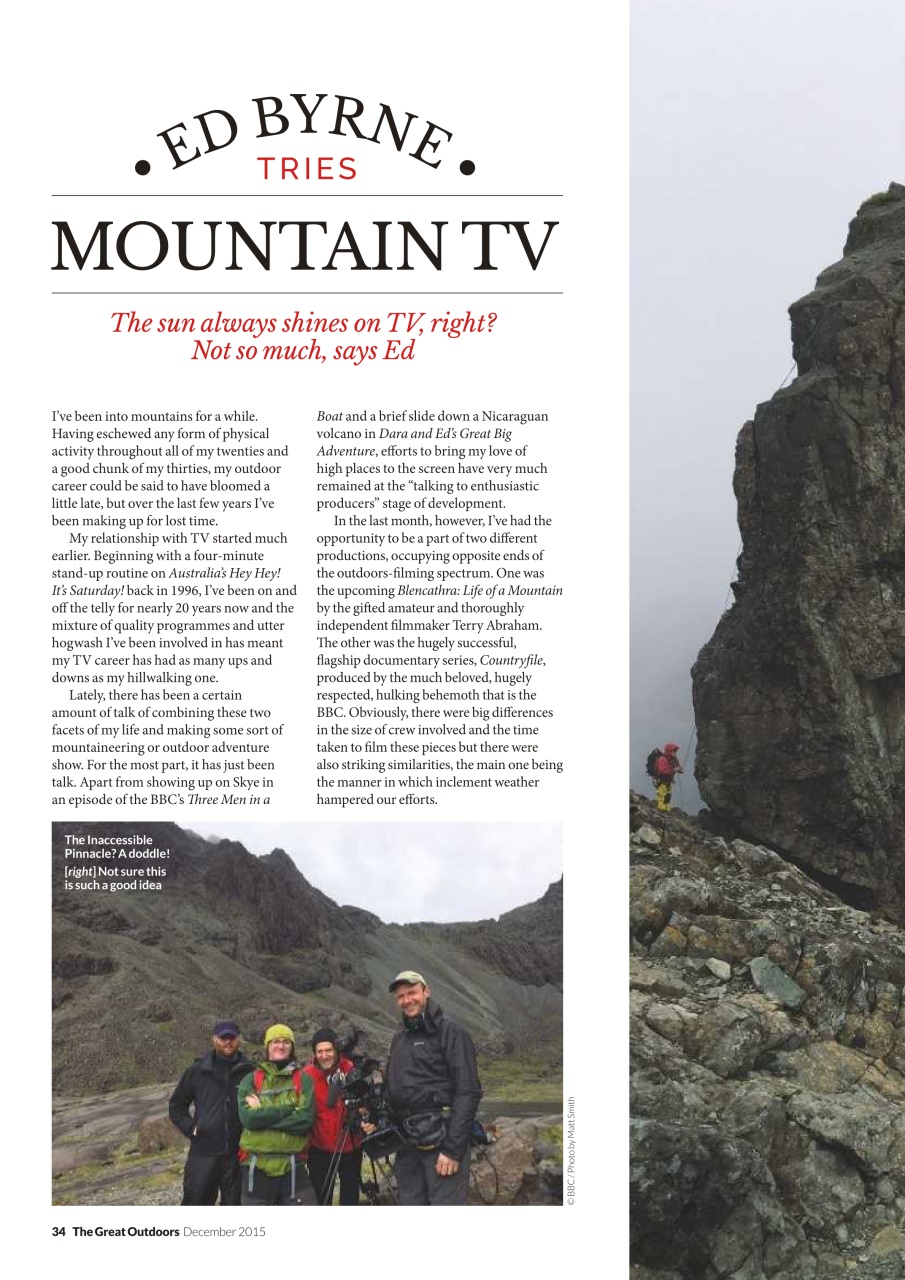 TGO - The Great Outdoors Magazine Preview Pages