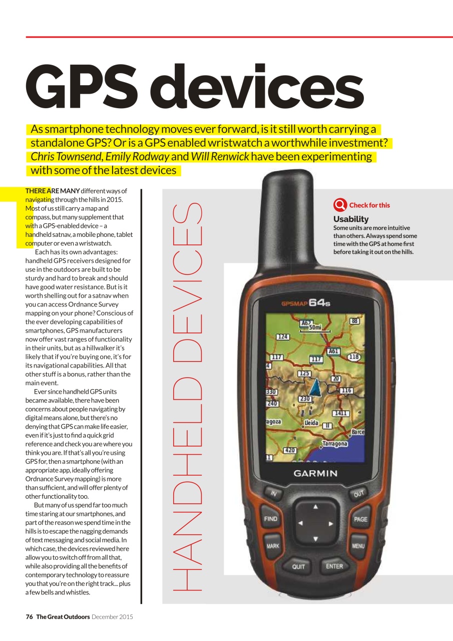 TGO - The Great Outdoors Magazine Preview Pages