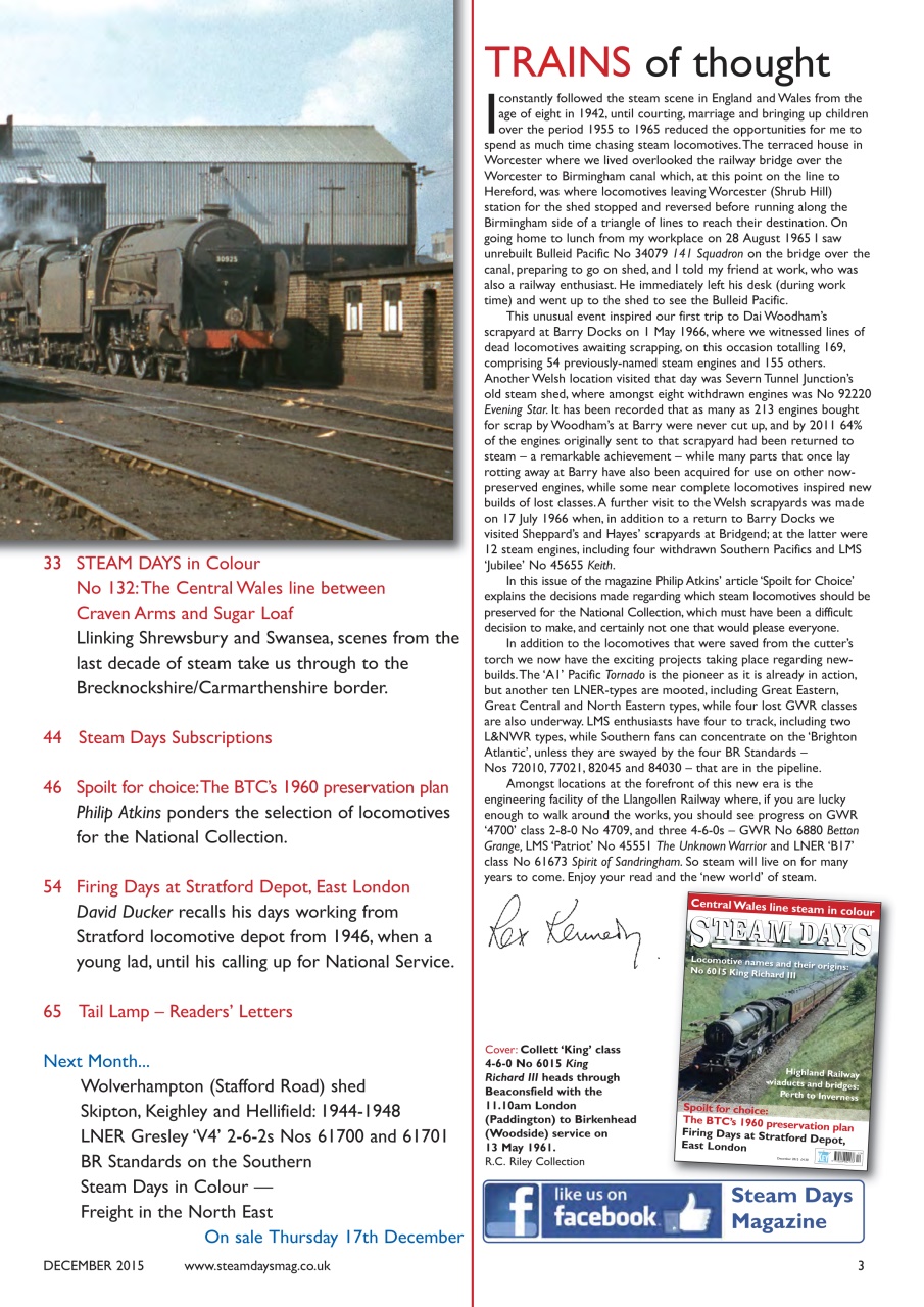 Steam Days Preview Pages