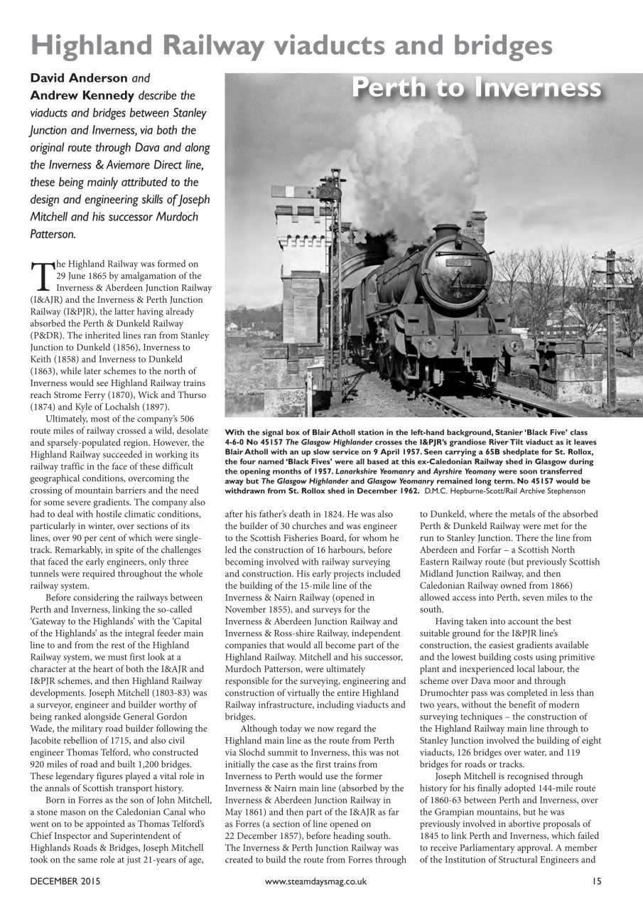 Steam Days Preview Pages