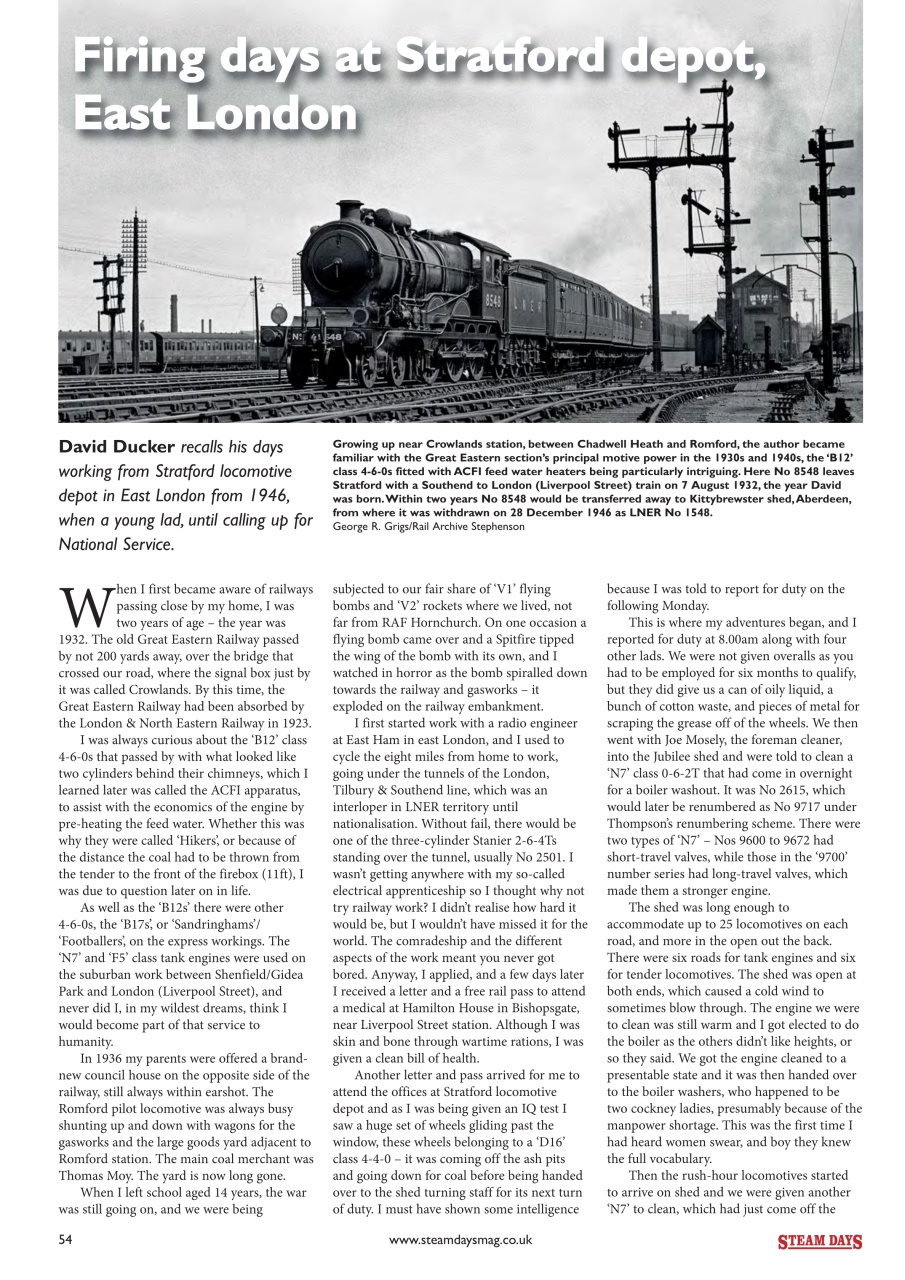 Steam Days Preview Pages