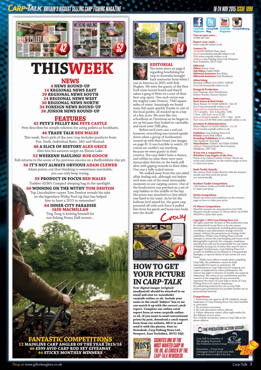 Carp-Talk Preview Pages