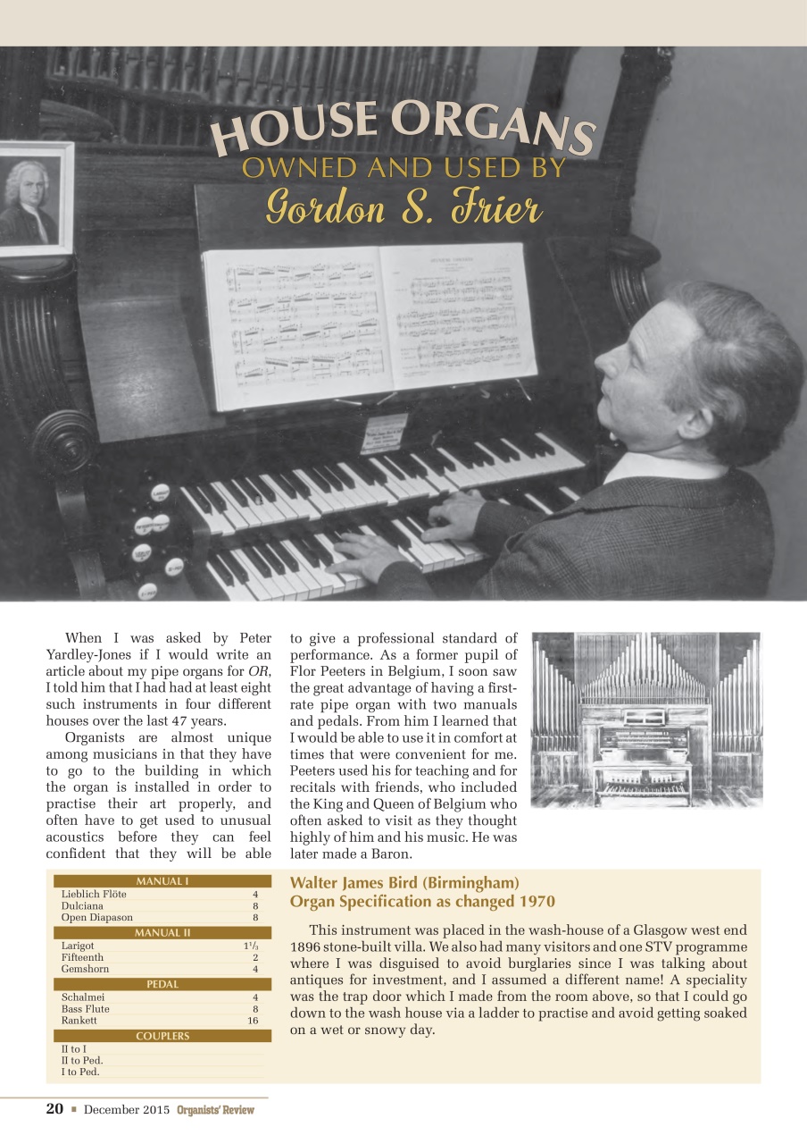 Organists' Review Preview Pages