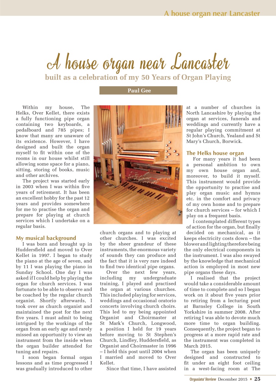Organists' Review Preview Pages