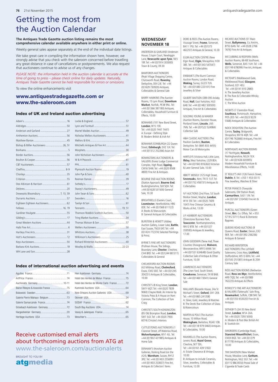 Antiques Trade Gazette Preview Pages