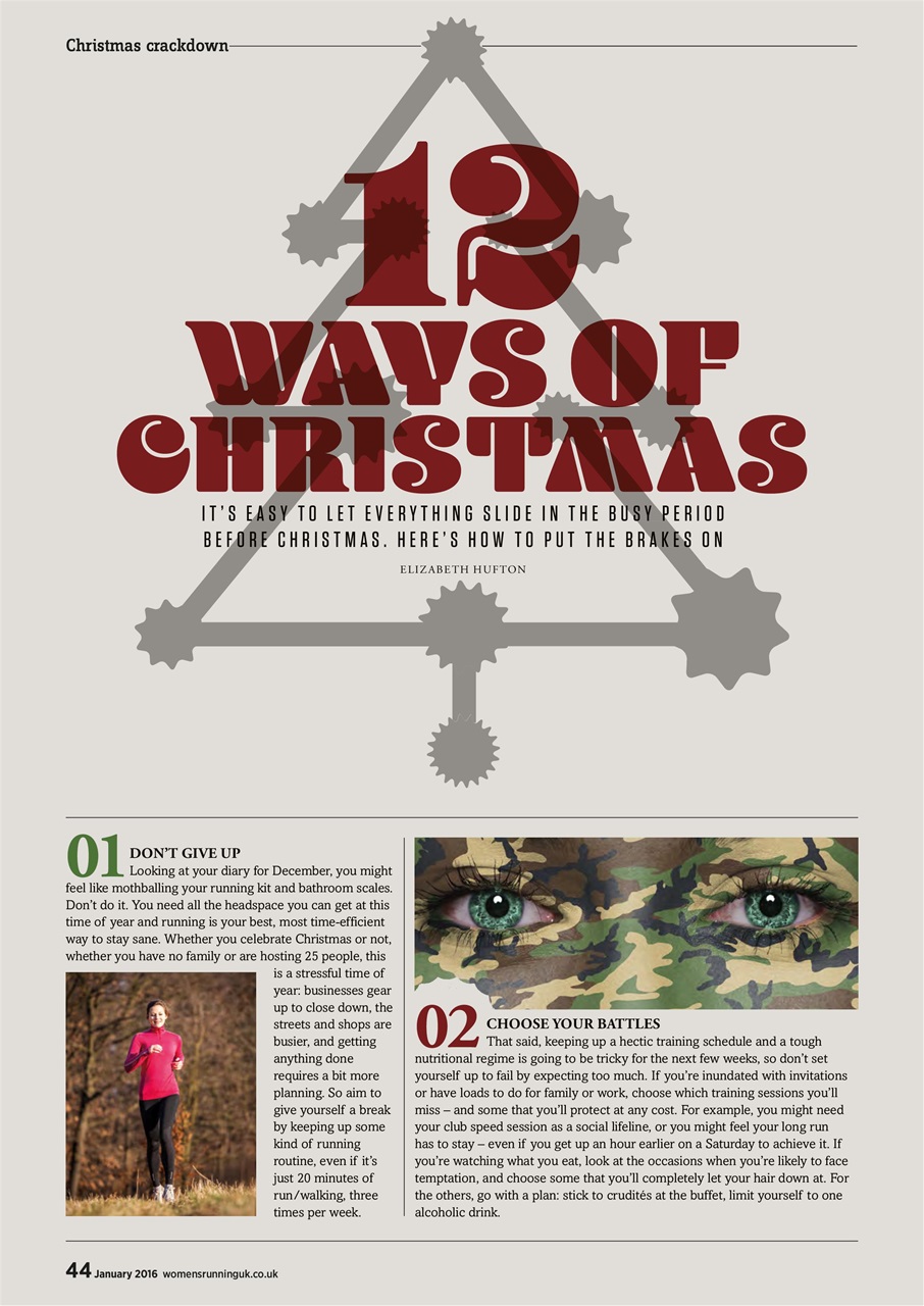 Women’s Running Preview Pages