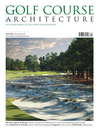Golf Course Architecture issue 