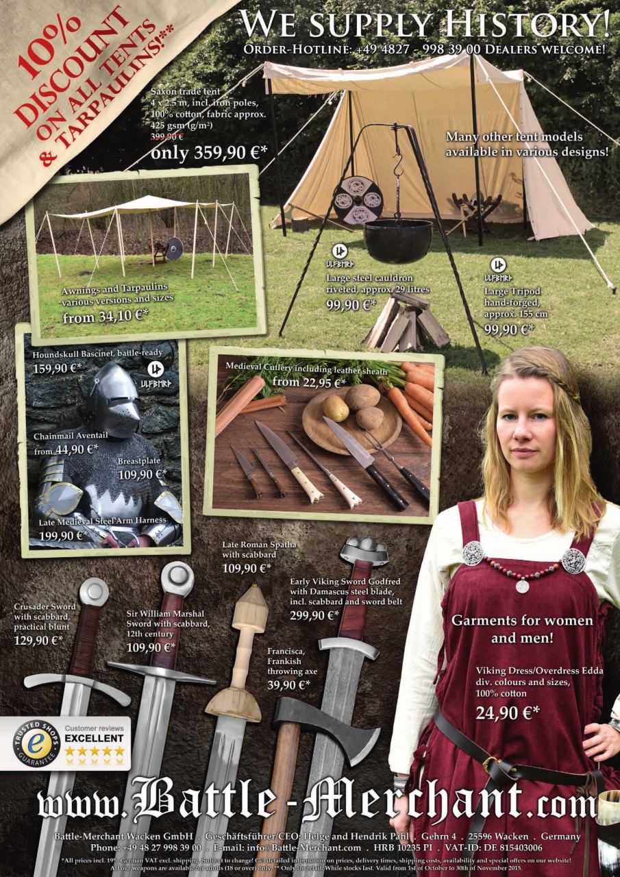 Skirmish Living History Preview Pages