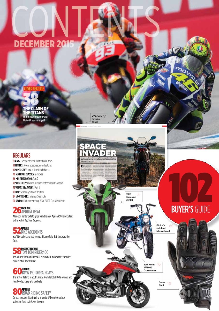 SuperBike South Africa Preview Pages