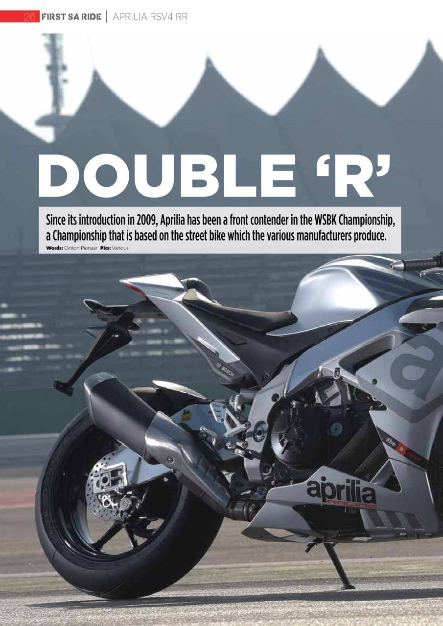 SuperBike South Africa Preview Pages