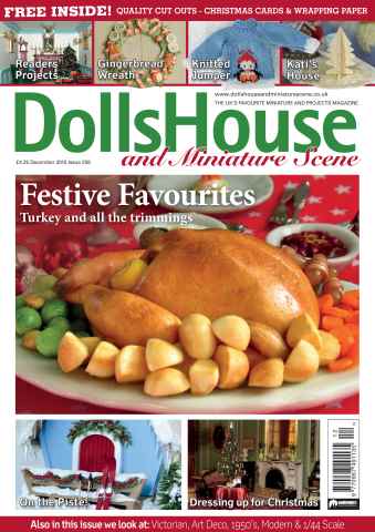 Dolls House and Miniature Scene issue December 2015 (Iss 259)