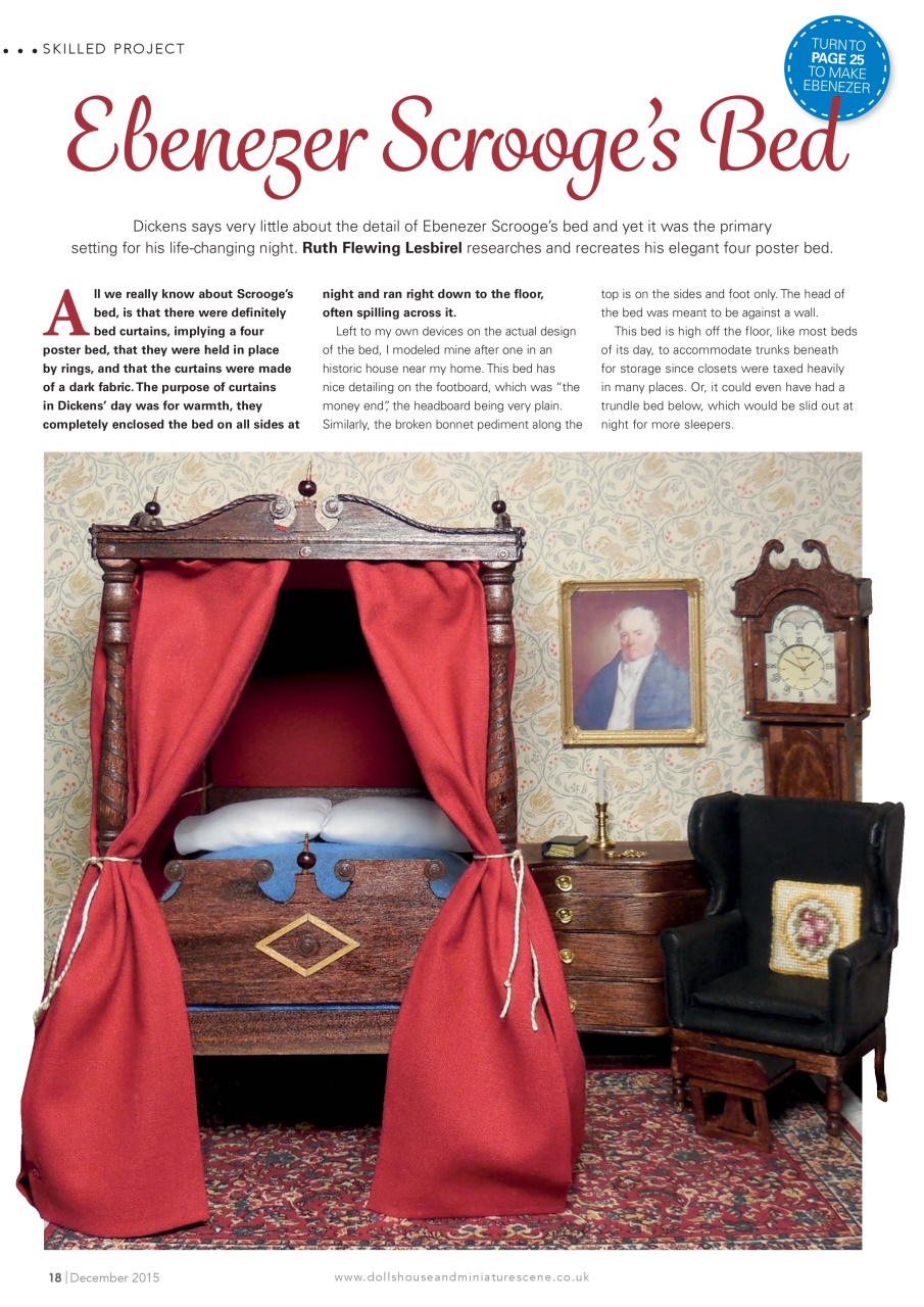 Dolls House and Miniature Scene Preview Pages