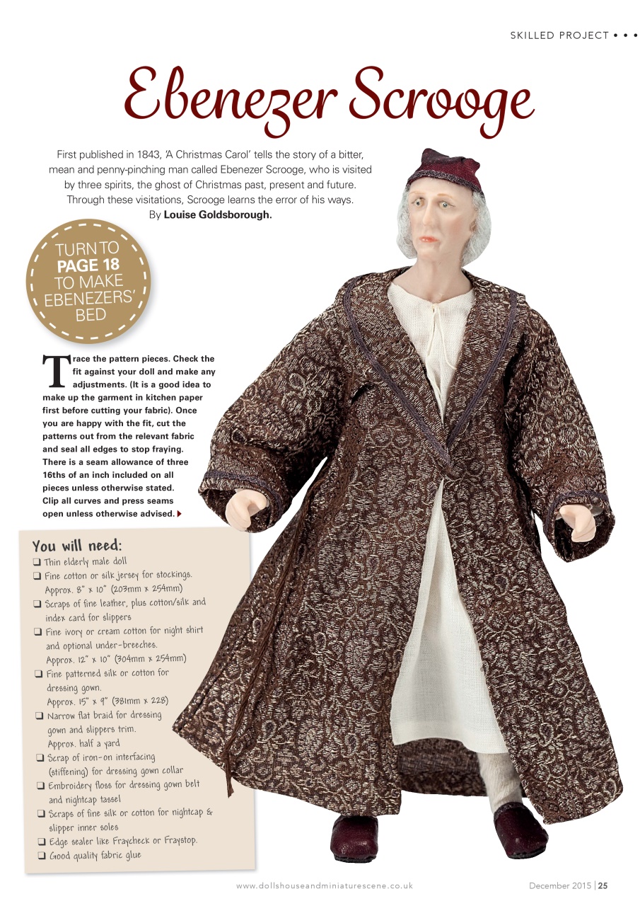 Dolls House and Miniature Scene Preview Pages