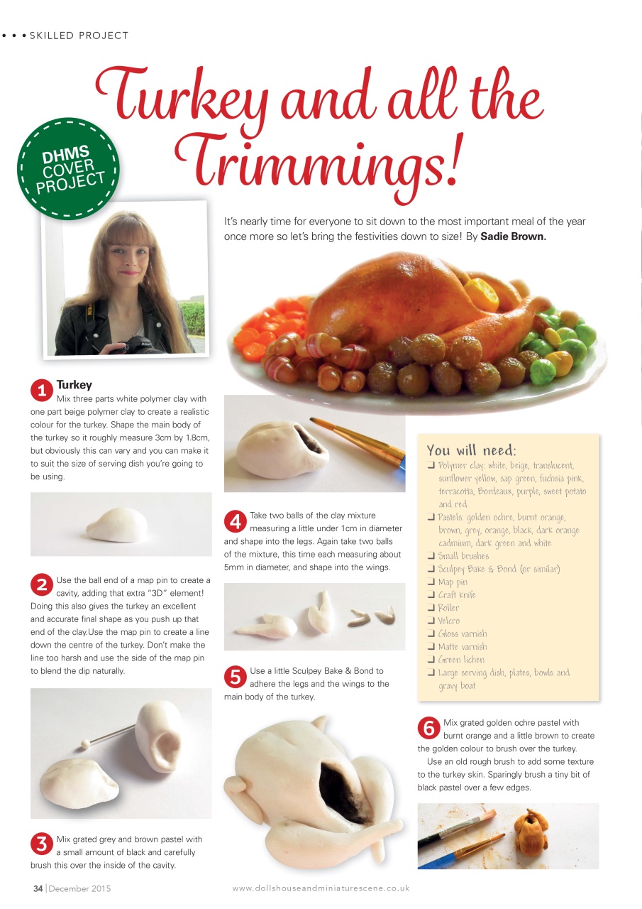 Dolls House and Miniature Scene Preview Pages