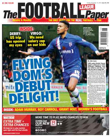The Football League Paper issue 15th November 2015