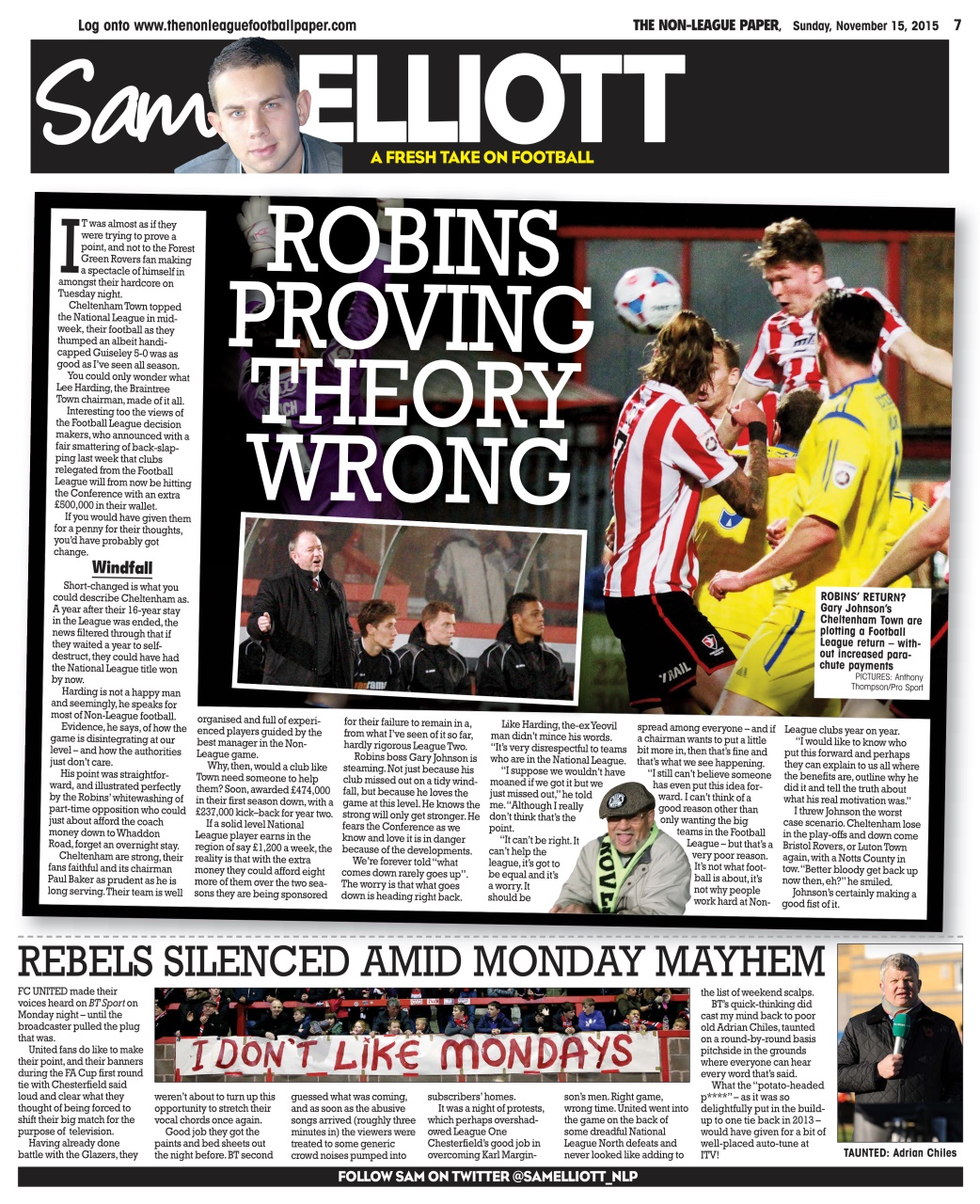 The Non-League Football Paper Preview Pages