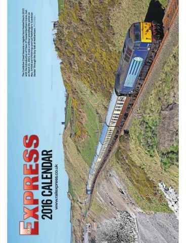 Rail Express issue Rail Express 2016 Calendar