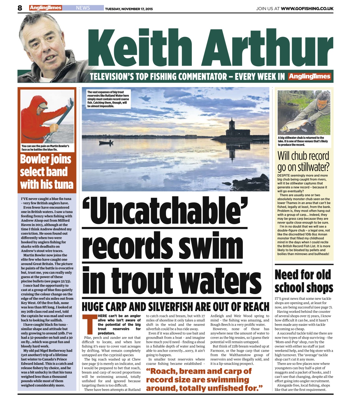 Angling Times Preview Pages