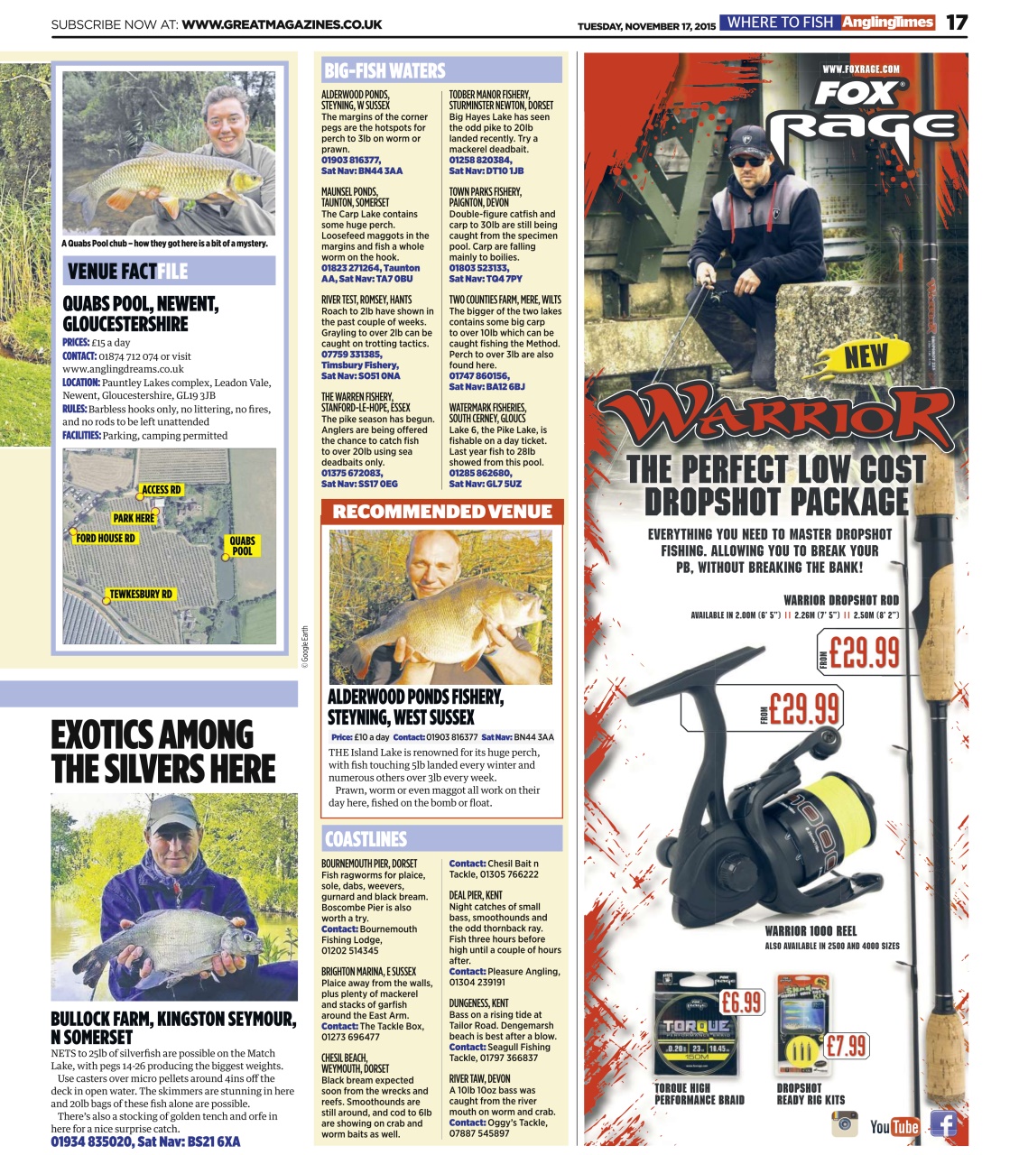 Angling Times Preview Pages