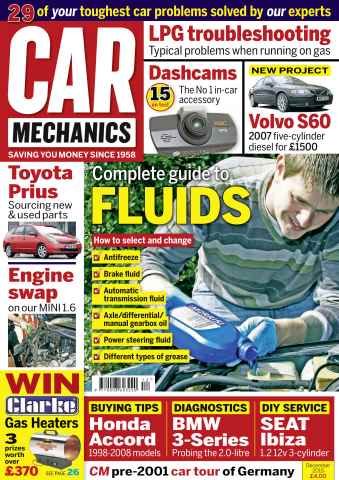 Car Mechanics issue December 2015