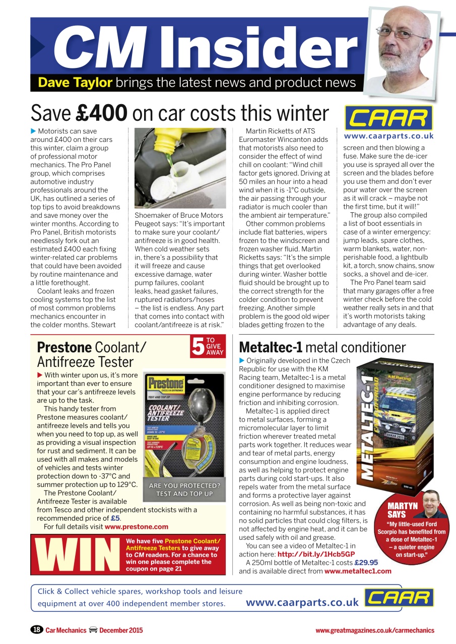 Car Mechanics Preview Pages
