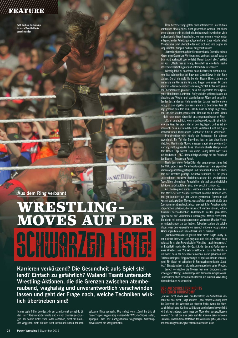 Power-Wrestling Preview Pages