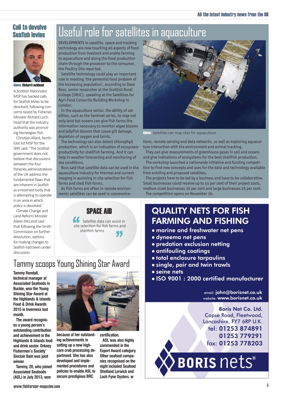 Fish Farmer Magazine Preview Pages