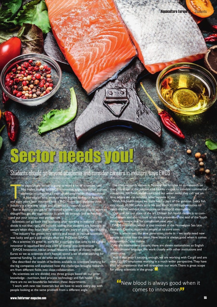 Fish Farmer Magazine Preview Pages