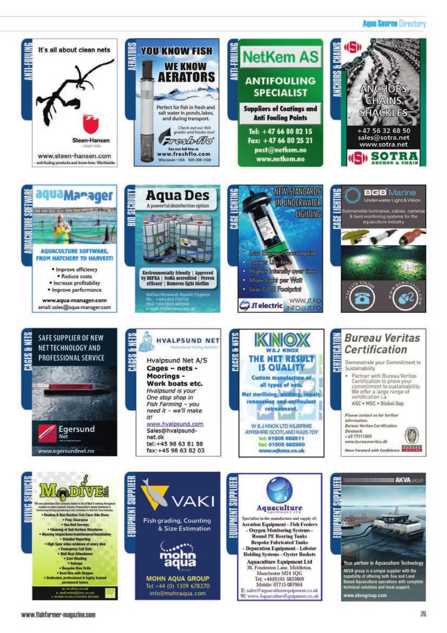 Fish Farmer Magazine Preview Pages