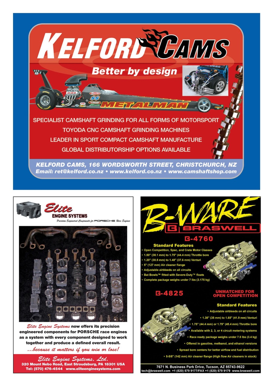 Race Engine Technology Preview Pages