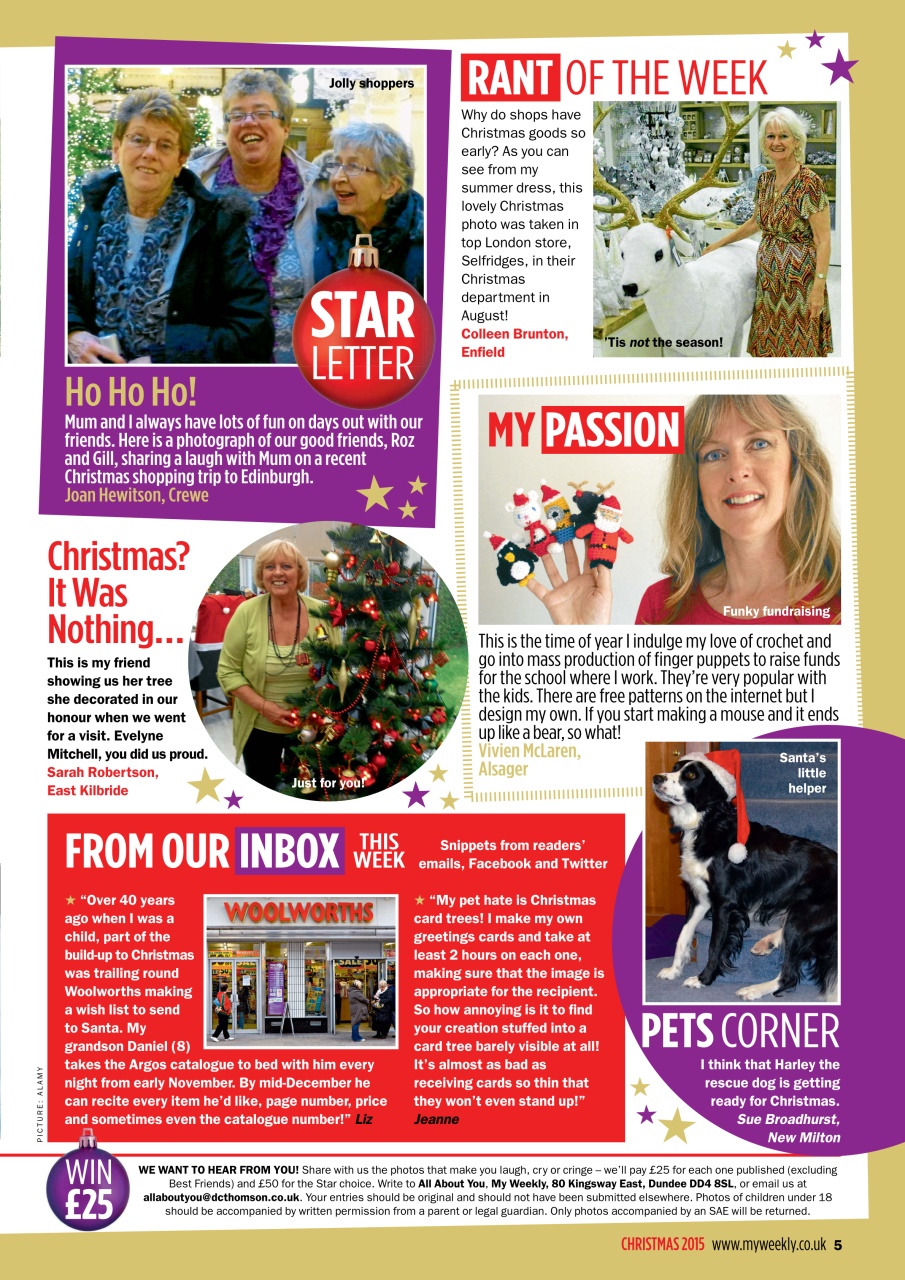 My Weekly Preview Pages