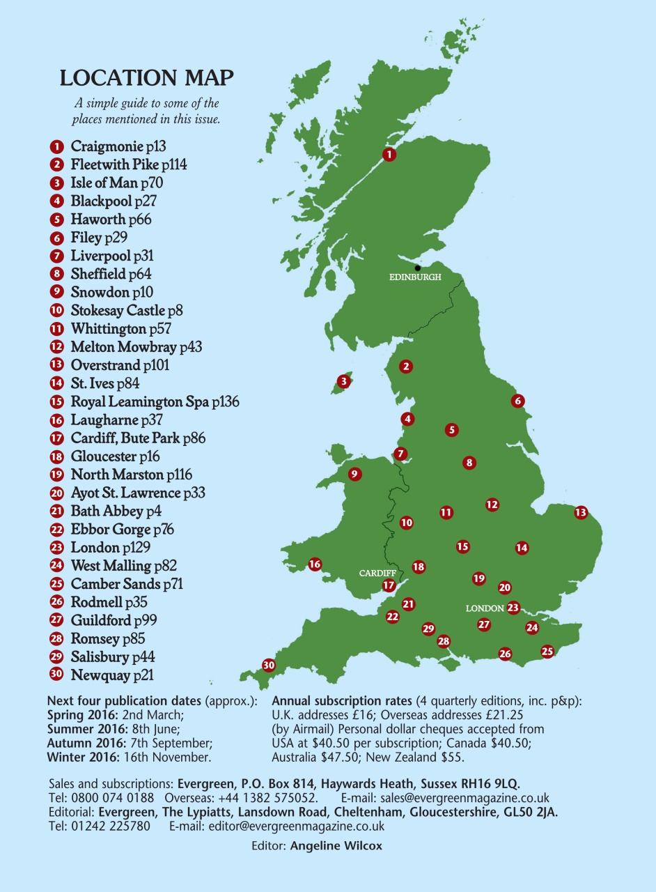 Evergreen Preview Pages