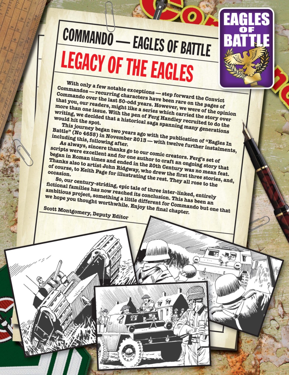 Commando Preview Pages