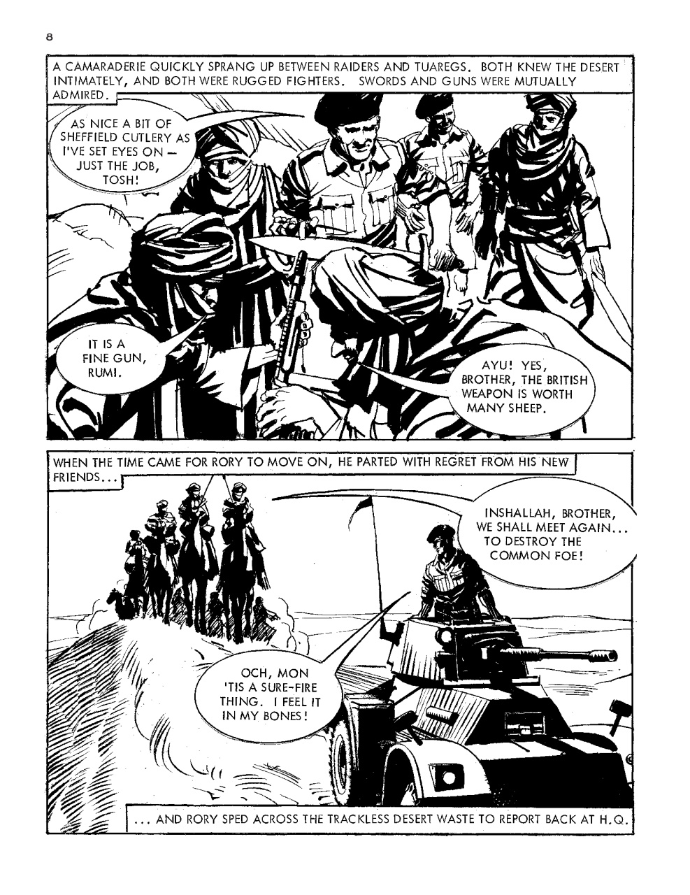 Commando Preview Pages