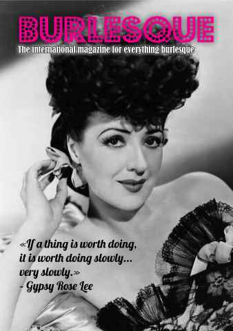 Special Gypsy Rose Lee mini mag issue Special Gypsy Rose Lee mini mag