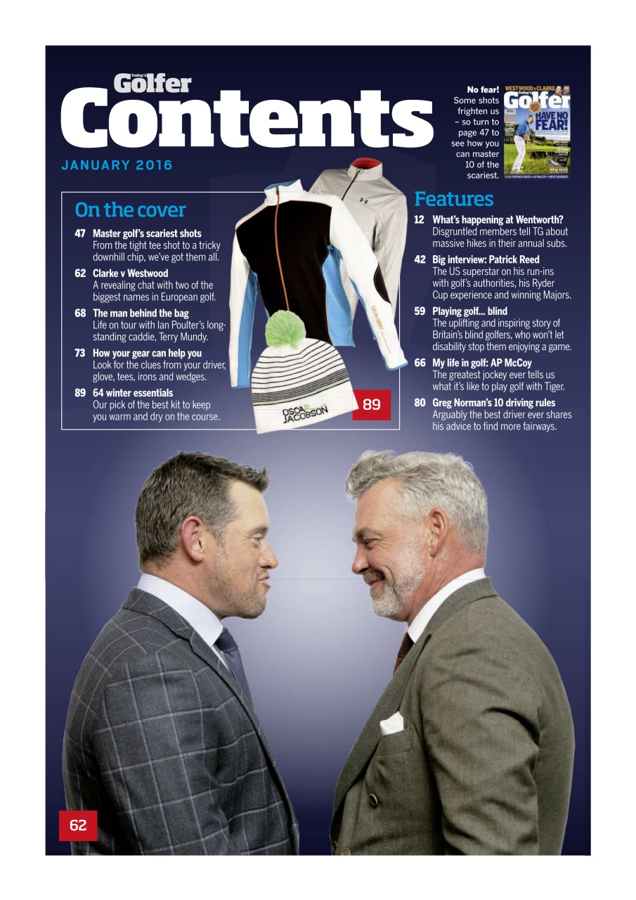 Today's Golfer Preview Pages