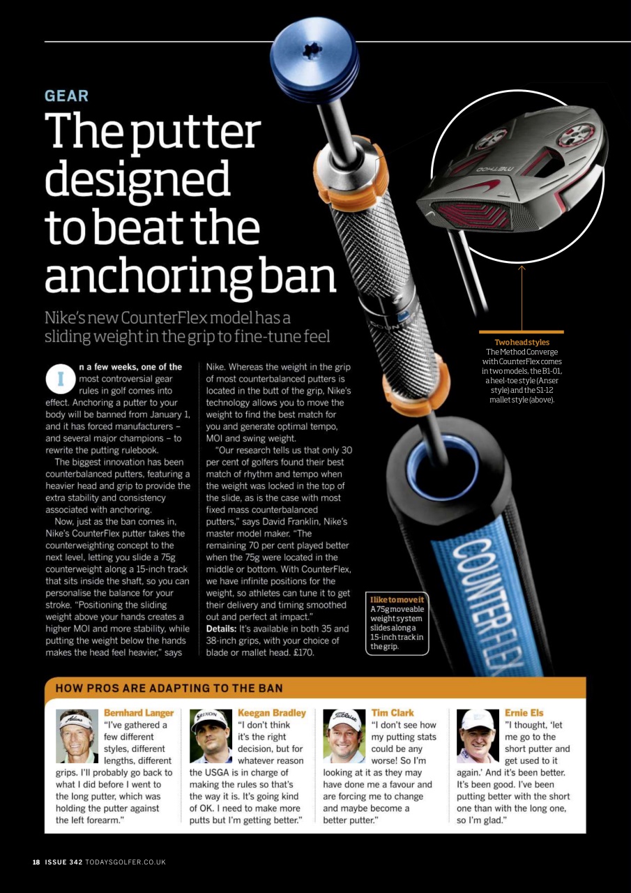 Today's Golfer Preview Pages