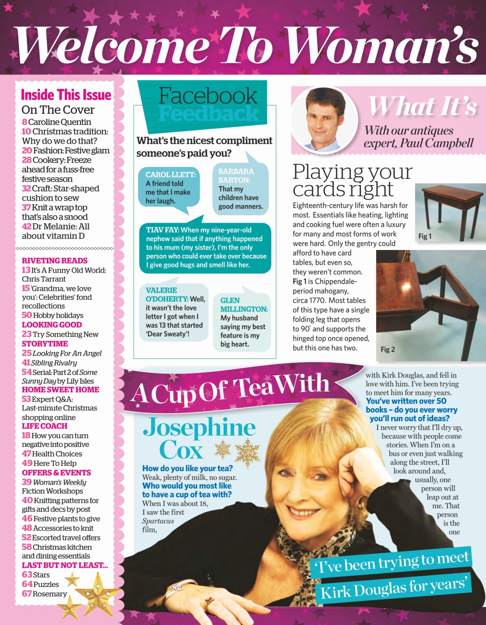 Woman's Weekly Preview Pages