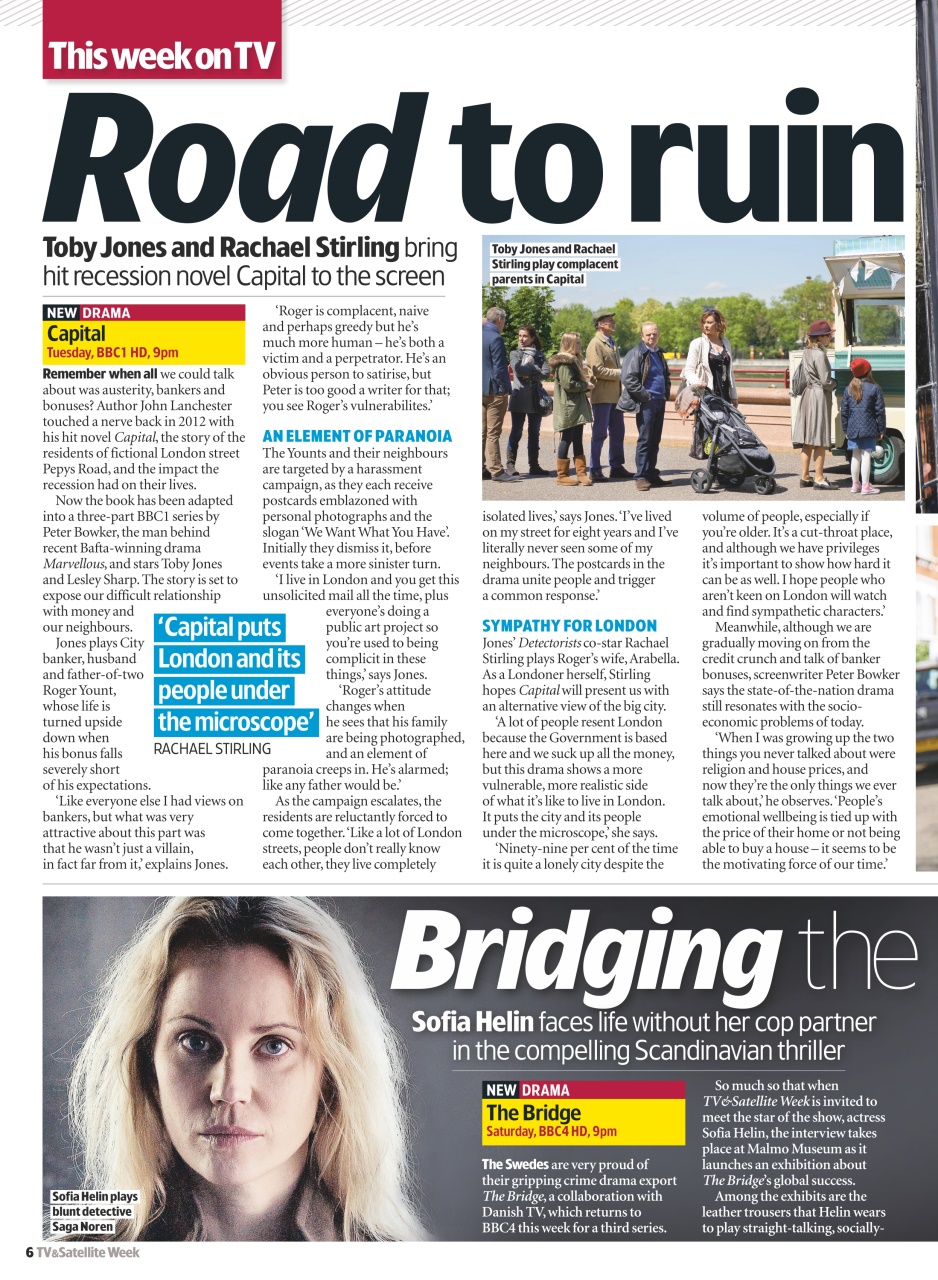 TV & Satellite Week Preview Pages