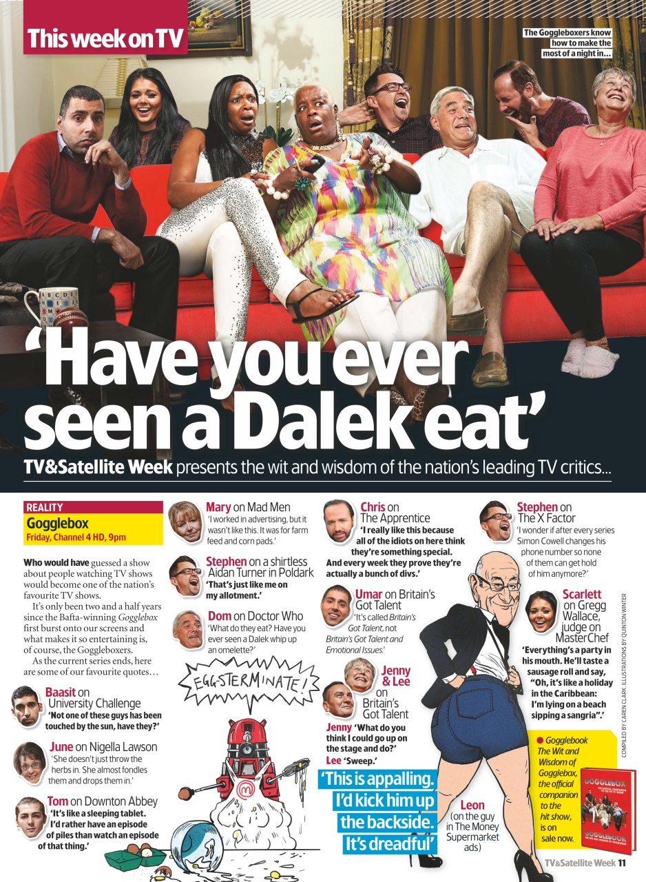 TV & Satellite Week Preview Pages