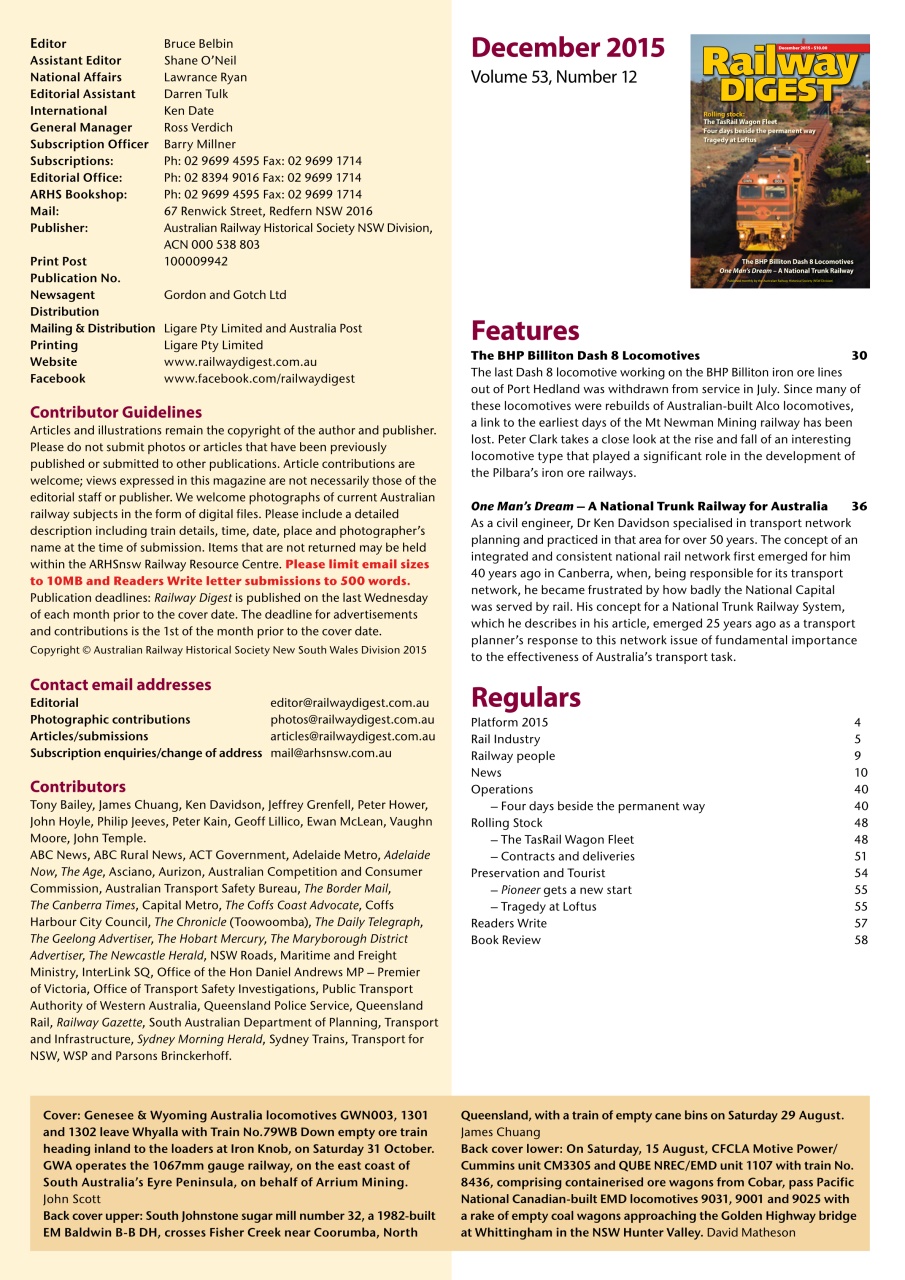 Railway Digest Preview Pages