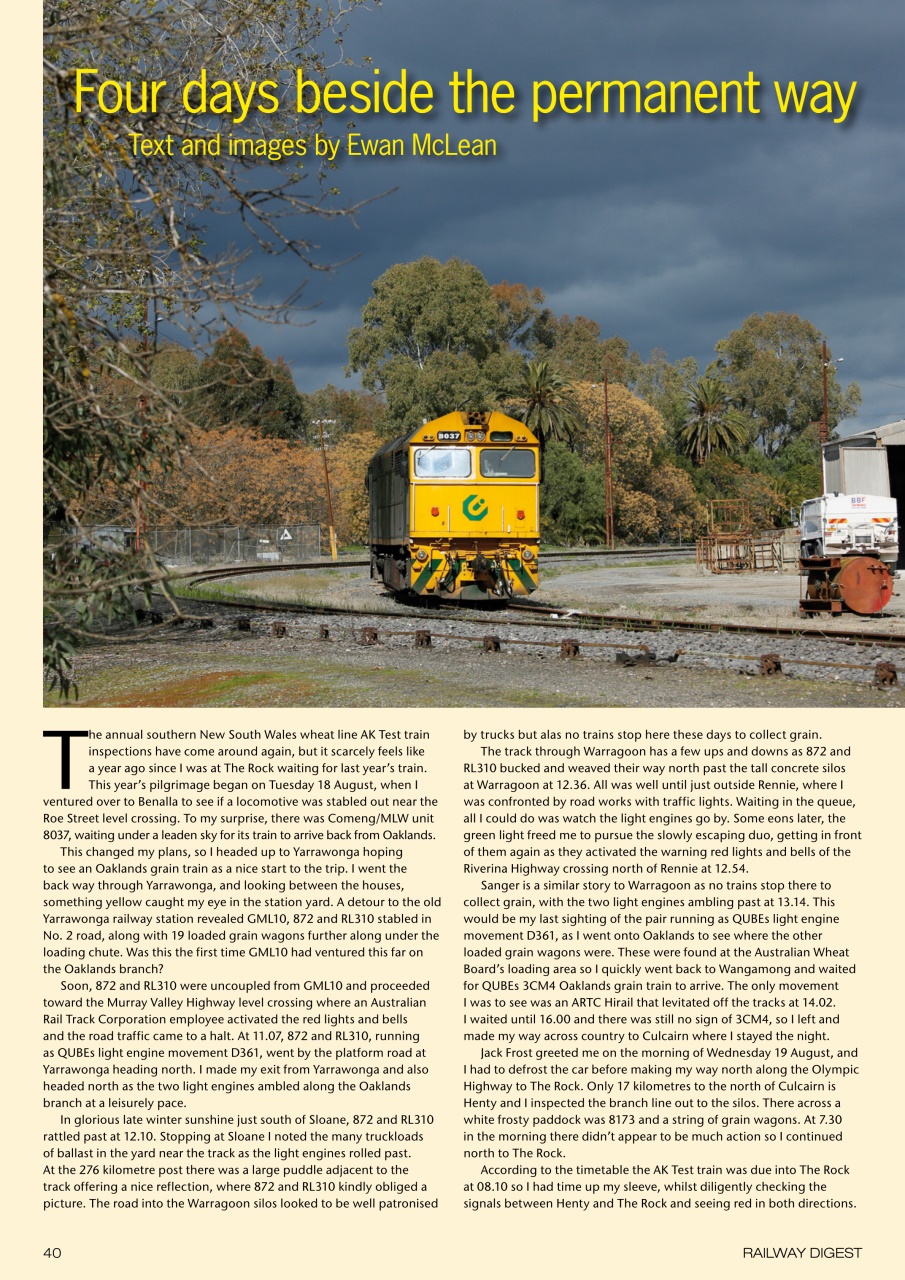 Railway Digest Preview Pages