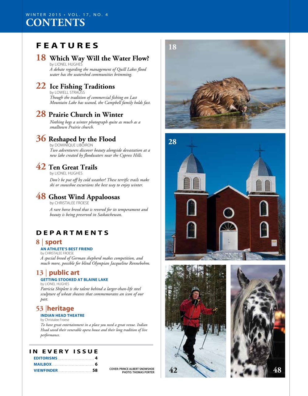 Prairies North Magazine Preview Pages
