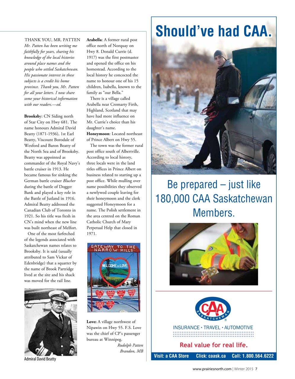 Prairies North Magazine Preview Pages