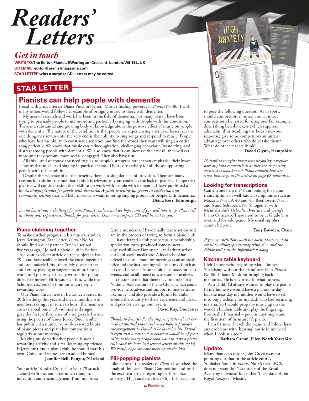 Pianist Preview Pages